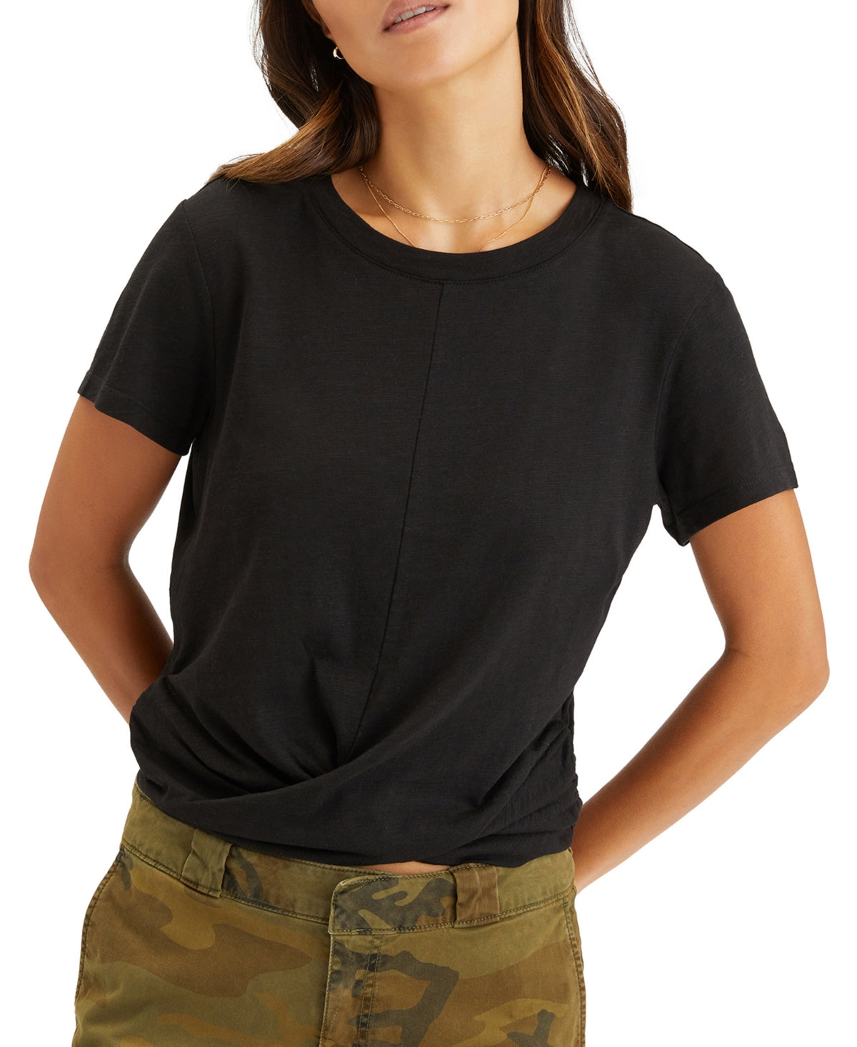 Sanctuary Women's Highstreet T-Shirt Black Size Medium