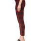 Sanctuary Women's Runway High Waist Skinny Pants Red Size Large