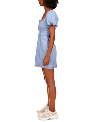 Sanctuary Women's After Me Bodycon Denim Minidress Blue Size 6