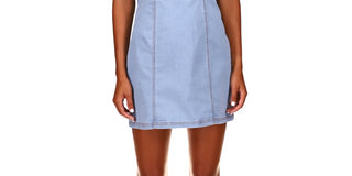 Sanctuary Women's After Me Bodycon Denim Minidress Blue Size 6