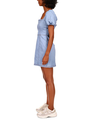 Sanctuary Women's After Me Bodycon Denim Minidress Blue Size 8