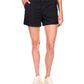 Sanctuary Women's Solid Switchback Cuffed Cotton Shorts Black Size 30