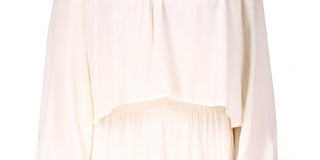 Sanctuary Women's Relaxed High low Blouse White Size X-Small