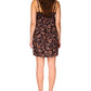 Sanctuary Women's Lakeside Floral Babydoll Dress Brown Size Small