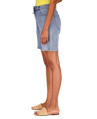 Sanctuary Women's Denim Bermuda Shorts Blue Size 30