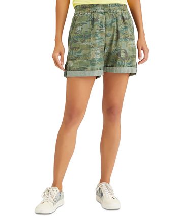 Sanctuary Women's Trailblazer Shorts Green Size 25