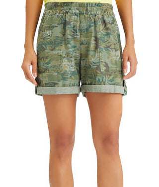 Sanctuary Women's Trailblazer Shorts Green Size 32