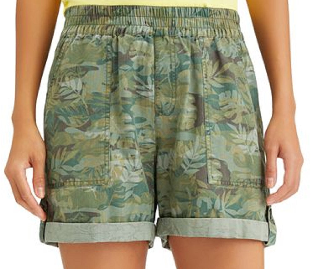 Sanctuary Women's Trailblazer Shorts Green Size 32