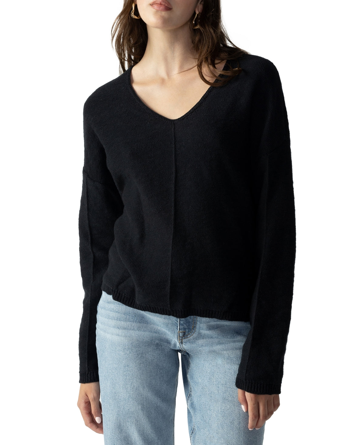 Sanctuary Women's Keep It Chill Sweater Black Size Small