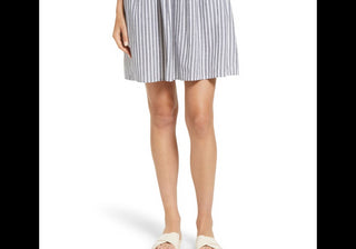 French Connection Women's White Smocked Dress Size 4