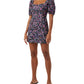 French Connection Women's Flores Whisper Floral Minidress Blue Size 8