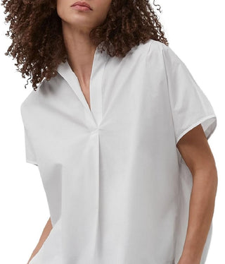 French Connection Women's Poplin Top White Size X-Large