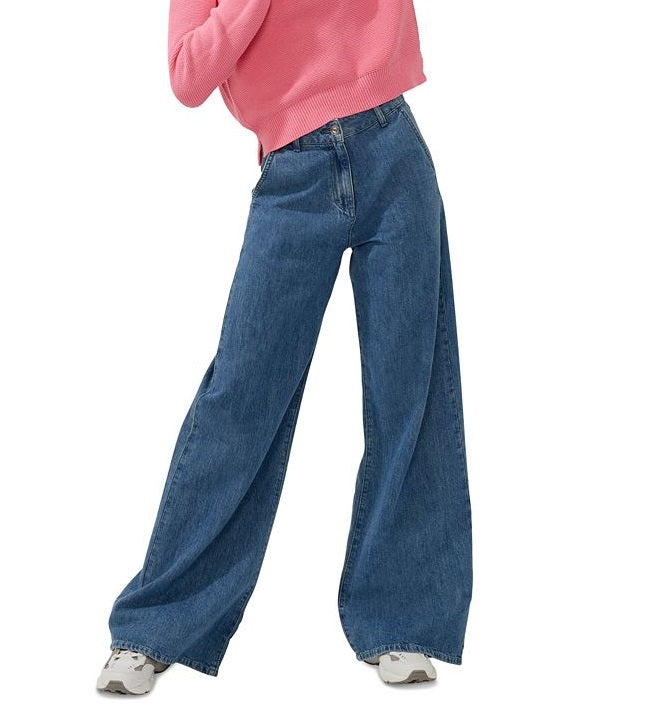 French Connection Women's Lilly Mozart Cotton Sweater Pink Size Small