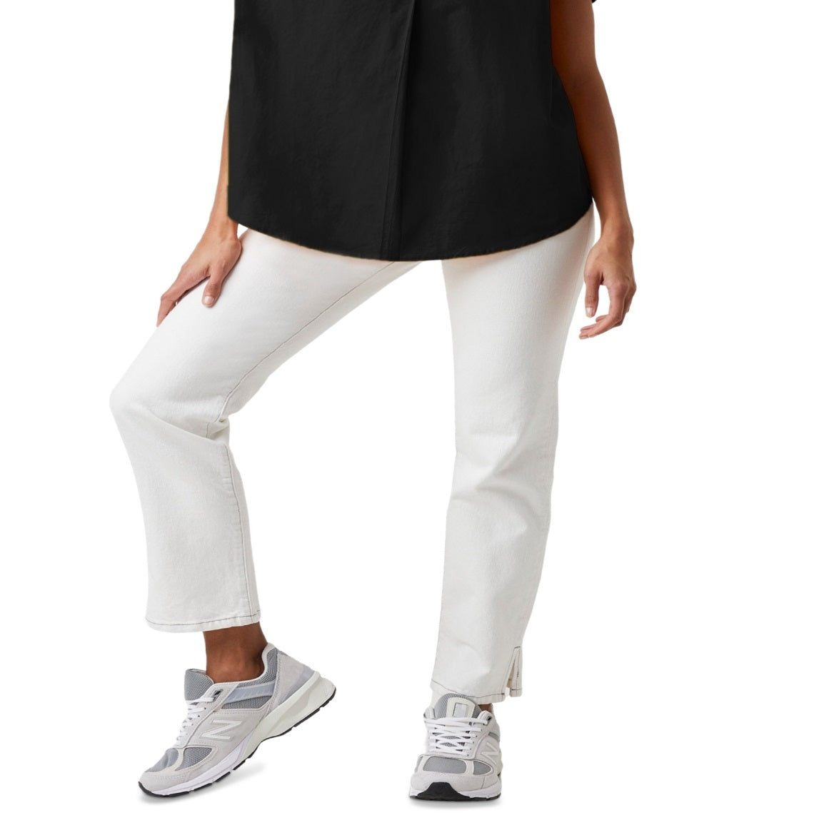 French Connection Women's Cele Rhodes Cotton Blouse Black