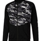 Puma Men's Contrast Camo Full Zip Track Jacket Black Size Large