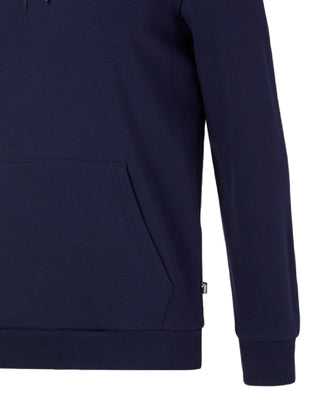 Puma Men's Embroidered Logo Hoodie Blue Size Small