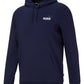 Puma Men's Embroidered Logo Hoodie Blue Size XX-Large