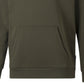 Puma Men's Essential Oversized Two Color Logo Hoodie Green Size Small