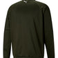 Puma Men's Colorblocked Logo Print Track Jacket Green Size Large