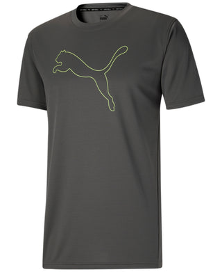 Puma Men's Performance Cat T-Shirt Black Size XX-Large