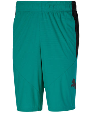 Puma Men's 10 Training Cat Shorts Green Size X-Large