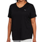 Puma Women's Performance T-Shirt Black Size 1X