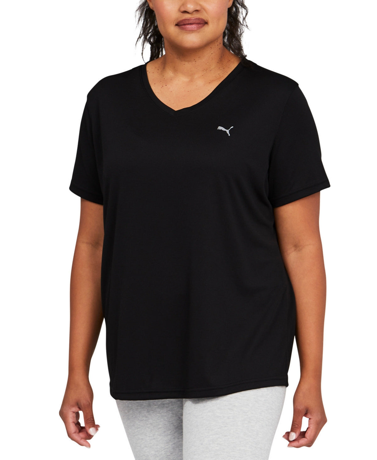 Puma Women's Performance T-Shirt Black Size 1X