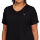 Puma Women's Performance T-Shirt Black Size 1X