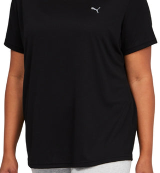 Puma Women's Performance T-Shirt Black Size 1X