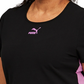 Puma Women's Lava Colorblocked Round Neck Mini Dress Black Size 2X