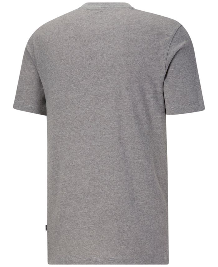 Puma Men's Basketball Court Graphic Short Sleeve Crewneck T-Shirt Gray Size XX-Large