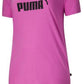 Puma Women's Logo T-Shirt Pink Size 1X
