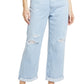 Women's Ag Knoxx Ripped High Waist Boyfriend Jeans Size 30 - Blue Blue Size 30 ---