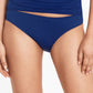 Ralph Lauren Women's Stretch Lined Full Coverage Beach Club Hipster Swimsuit Blue Size 10