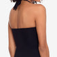 Ralph Lauren Women's Beach Club Solid Swimwear Black Size 14
