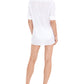 Ralph Lauren Women's Crushed Cotton Cover Up Shirt White Size X-Large