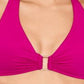 Ralph Lauren Women's Beach Club Halter Bikini Top Pink Size 4