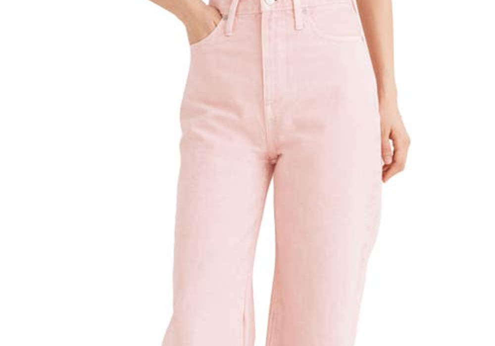 Madewell Baggy Straight Autumn Pink Jeans Size 29