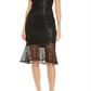 Lulus Chance Encounter Sequin Cocktail Dress in Black Size Small