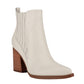 Marc Fisher Women's Mayden Dress Booties White Size 6 M
