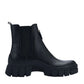 GUESS Women's Hestia Chelsea Boot Black Size 8.5 M