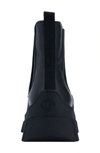 GUESS Women's Hestia Chelsea Boot Black Size 8.5 M