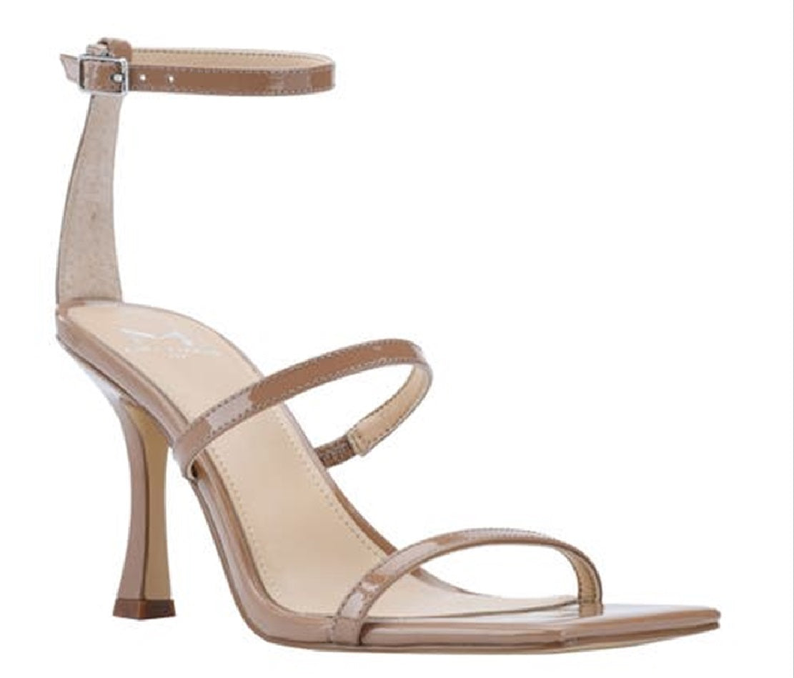 Marc Fisher Women's Dalida Strappy Sandal Brown Size 6 M