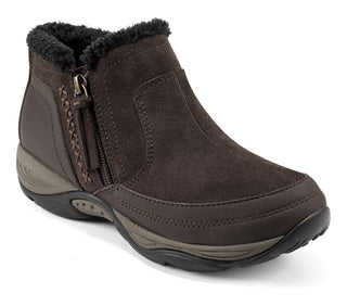 Easy Spirit Women's Epic Water Resistant Ankle Boot Brown Size 8 M