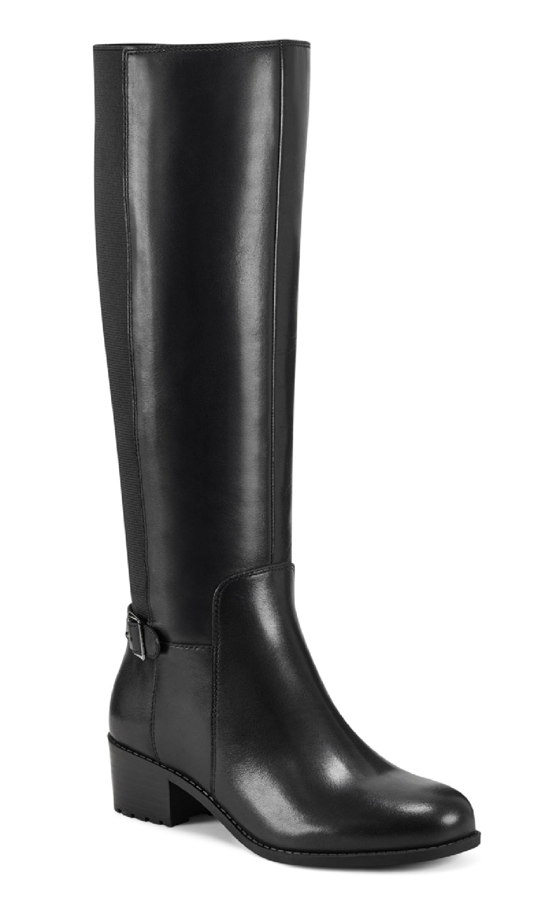 Easy Spirit Women's Chaza Knee High Boot Black Size 9 W