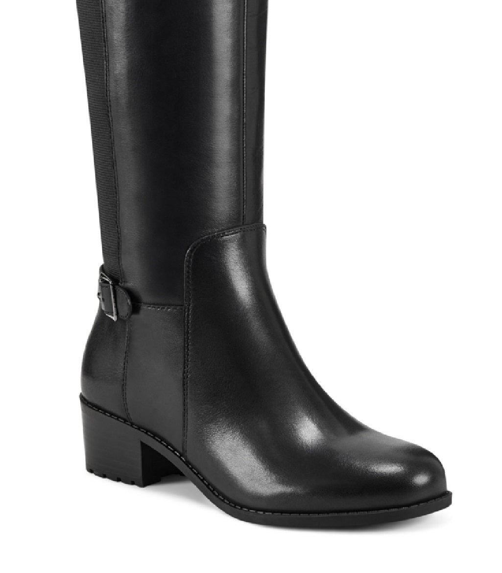 Easy Spirit Women's Chaza Knee High Boot Black Size 9 W