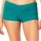 Anne Cole Women's Wrap Front Shorty Swim Bottoms Swimsuit Green Size Medium