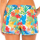Hurley Junior's Aquas Beach Botanic Board Shorts Swimsuit White Size Medium
