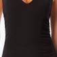 Anne Cole Women's V Neck Crossback One Piece Swimsuit Black Size 16