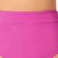 California Waves Junior's High Waist Bikini Bottoms Swimsuit Purple